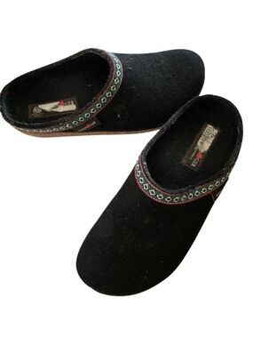 Haflinger wool clogs women's size 42